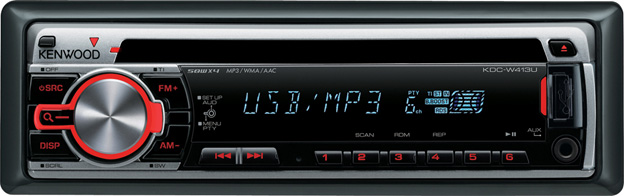 KDC-W413UA KENWOOD  MP3 USB AUX